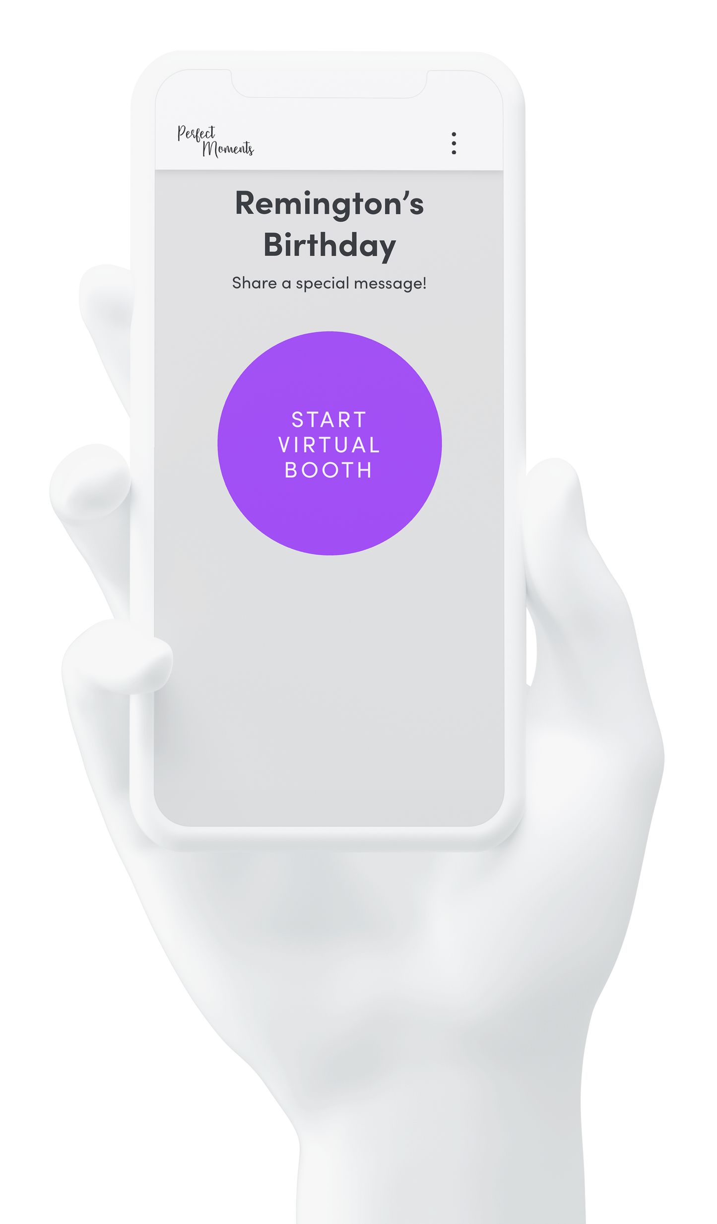 Virtual Booth - Samle bilder fra festen